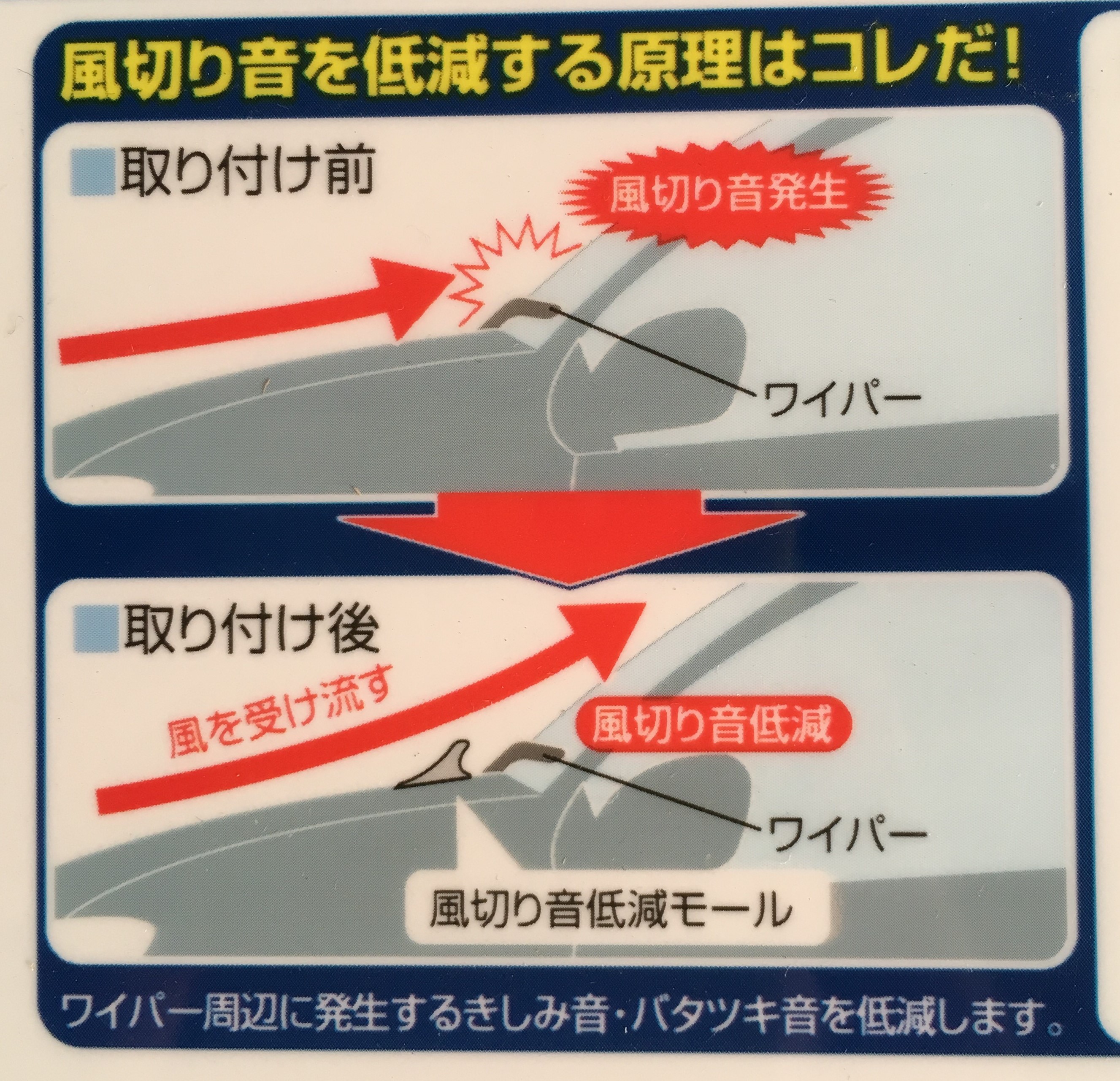 エーモン静音計画⑤」ボンネットスポイラーでフロントガラス付近の風切り音をなくせ！